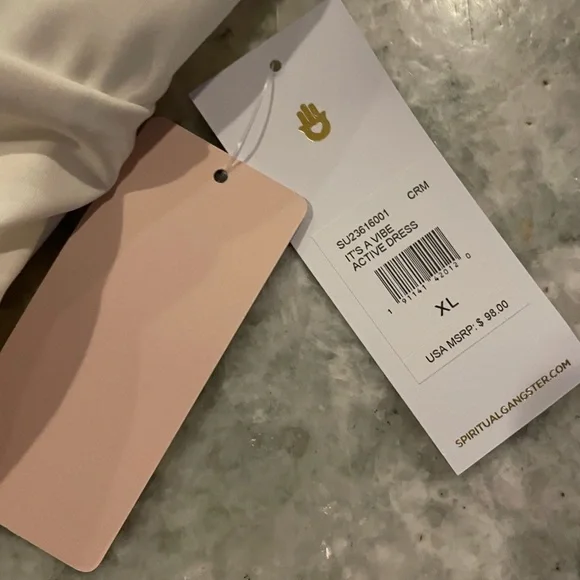 NWT It’s a Vibe Active Dress. Super cute. Shorts w/ pocket underneath - Picture 10 of 11